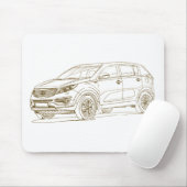 Kia Sportage 2014 Muismat (Met muis)