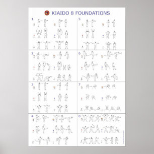 Kiaido International - Song Park's 8 stichtingen Poster