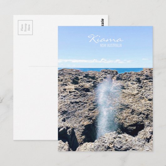Kiama Blogehele NSW Australië Briefkaart (Voorkant / Achterkant)