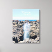 Kiama Blogehele NSW Australië Canvas Afdruk (Voorkant)