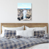 Kiama Blogehele NSW Australië Canvas Afdruk (Insitu (Slaapkamer))