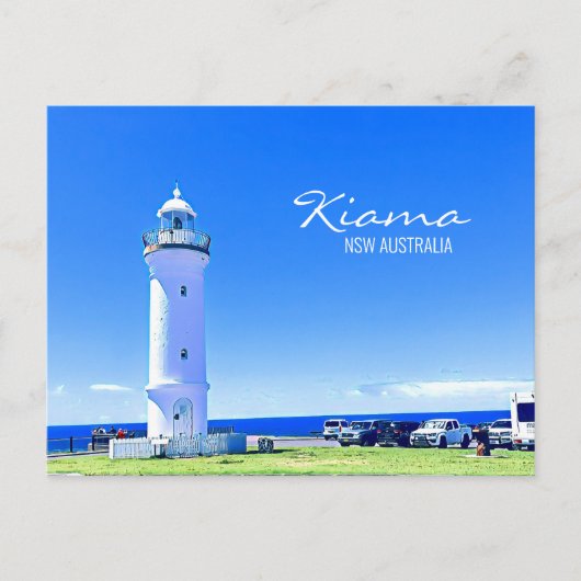 Kiama vuurtoren NSW Australië Briefkaart (Voorkant)