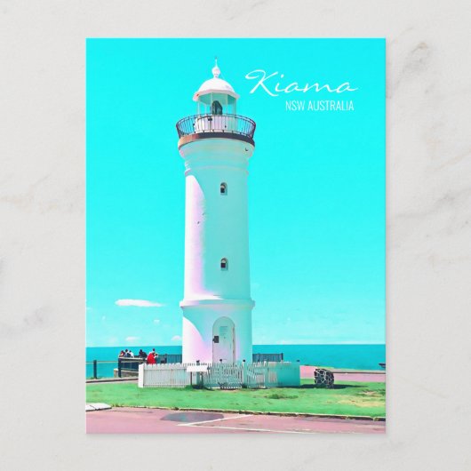 Kiama vuurtoren NSW Australië Briefkaart (Voorkant)