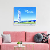 Kiama vuurtoren NSW Australië Canvas Afdruk (Insitu (Woonkamer))