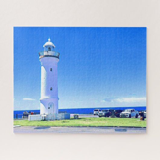 Kiama vuurtoren NSW Australië Legpuzzel (Horizontaal)