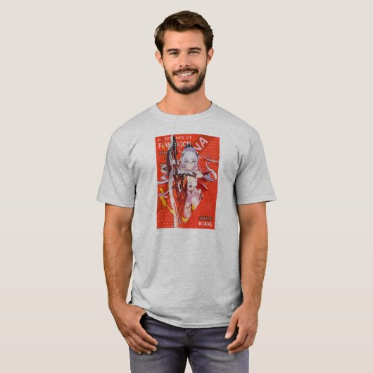 Kiana Kaslana Herrscher van Flamescion Honkai Impa T-shirt (Voorkant volledig)