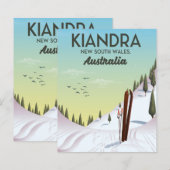 Kiandra New South Wales Australia Ski (Voorkant / Achterkant)