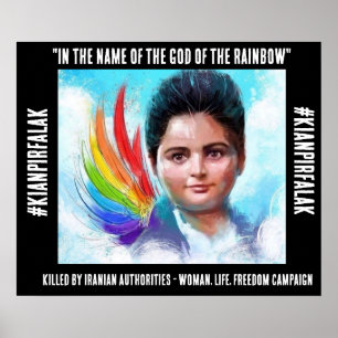 #Kianpirfalak protestactie poster