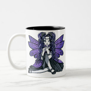 "Kiara" Paarse Gothic Butterfly Fairy Princess Mok