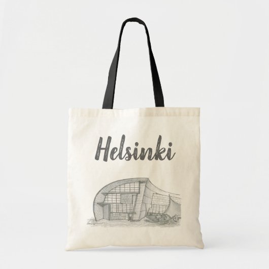 Kiasma, Helsinki, Finland Tote Bag (Voorkant)