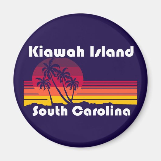 Kiawah Island Beach, Zuid-Carolina Magneet (Voorkant)