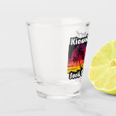 Kiawah Island Beach, Zuid-Carolina Shot Glas (Links)