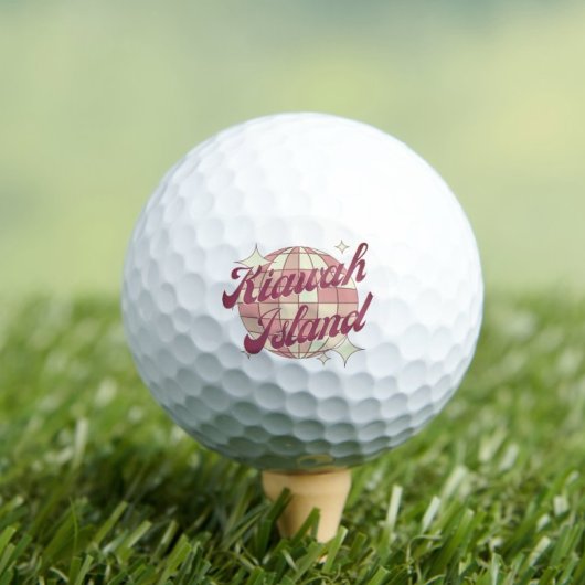 Kiawah Island golfer golfcadeau Golfballen