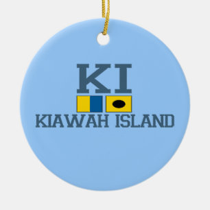 Kiawah Island Keramisch Ornament