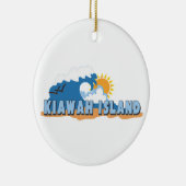 Kiawah Island Keramisch Ornament (Rechts)