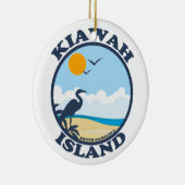 Kiawah Island Keramisch Ornament (Rechts)