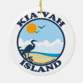 Kiawah Island Keramisch Ornament (Achterkant)