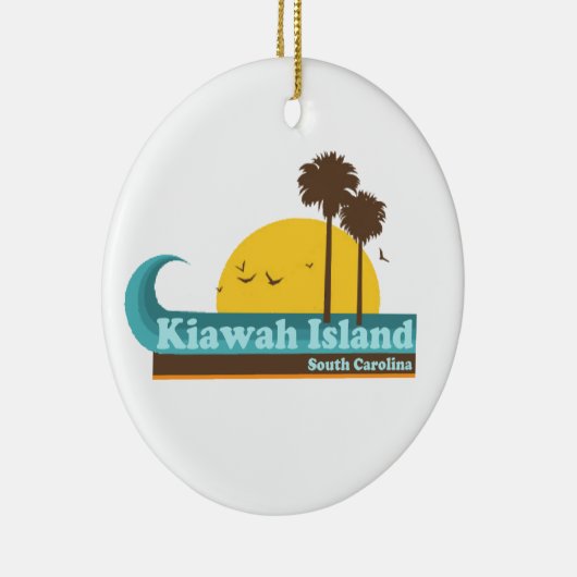 Kiawah Island Keramisch Ornament (Rechts)