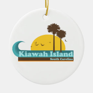 Kiawah Island Keramisch Ornament
