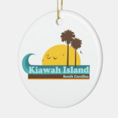 Kiawah Island Keramisch Ornament (Links)