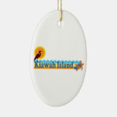Kiawah Island Keramisch Ornament (Rechts)