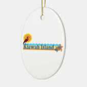 Kiawah Island Keramisch Ornament (Links)