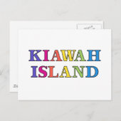 Kiawah Island SC Briefkaart (Voorkant / Achterkant)