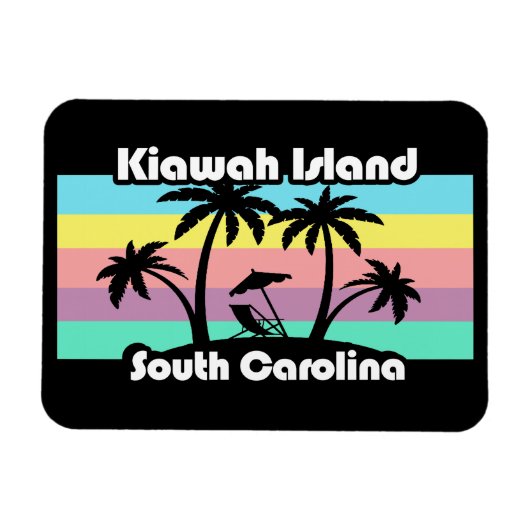 Kiawah Island South Carolina Magneet (Horizontaal)