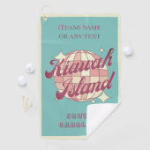 Kiawah Island South Carolina Verenigde Staten golf Golfhanddoek (Insitu)