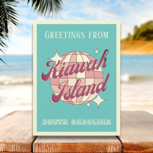 Kiawah Island South Carolina Verenigde Staten retr Briefkaart