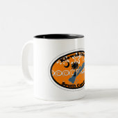 Kiawah Island Tweekleurige Koffiemok (Voorkant links)