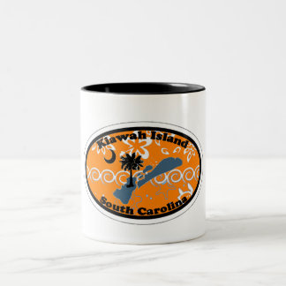 Kiawah Island Tweekleurige Koffiemok