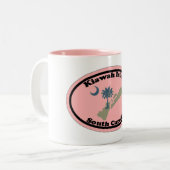 Kiawah Island Tweekleurige Koffiemok (Voorkant links)
