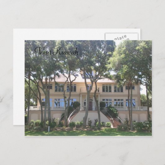 Kiawah Postcard Briefkaart (Voorkant / Achterkant)