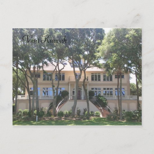 Kiawah Postcard Briefkaart (Voorkant)