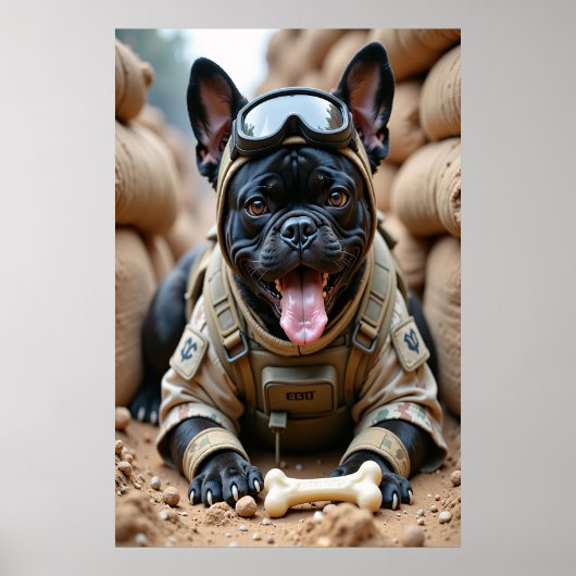 Kibble opgesloten: bot beveiligd poster (Voorkant)