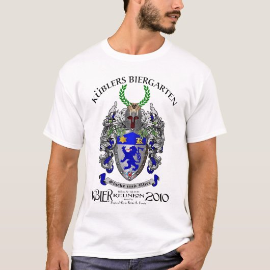 KIBLER reunion 2010 T-shirt white M (Voorkant)