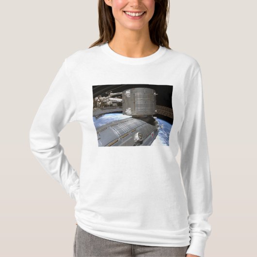 Kibo Japans - onder druk staande module 2 T-shirt (Voorkant)