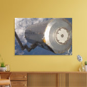 Kibo Japans - onder druk staande module 3 Canvas Afdruk (Insitu (Woonkamer))