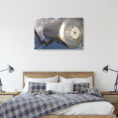 Kibo Japans - onder druk staande module 3 Canvas Afdruk (Insitu (Slaapkamer))