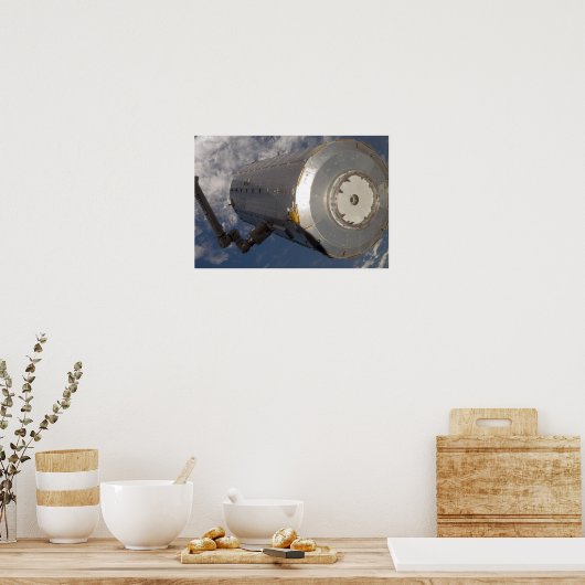 Kibo Japans - onder druk staande module 3 Poster (Keuken)