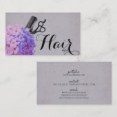 kic  waterverf kalligraphy hairstylist visitekaartje (Voorkant / Achterkant)