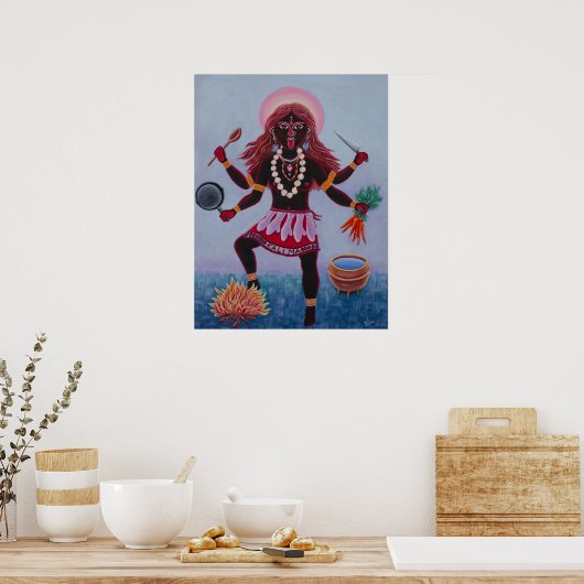 Kichen Kali Poster (Keuken)