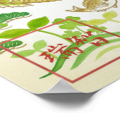 Kichi:Calligraphy "Good Fortune" 260020010 Poster (Hoek)