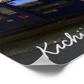 Kichijoji, Tokyo-automaat poster (Hoek)