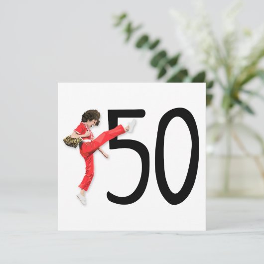 Kick 50 kaart (Staand voorkant)