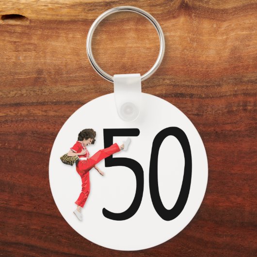 Kick 50 sleutelhanger (Voorkant)