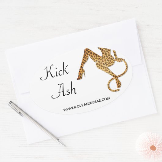 Kick Ash Sticker (Envelop)