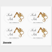 Kick Ash Sticker (Vel)