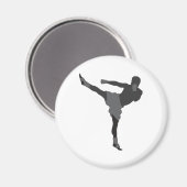 Kick Boxer Magneet (Voorkant / Achterkant)